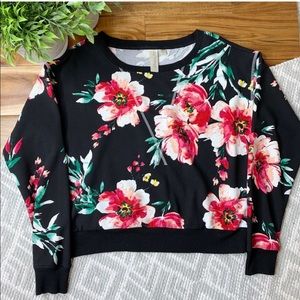 Allison Joy Floral Pullover XSM